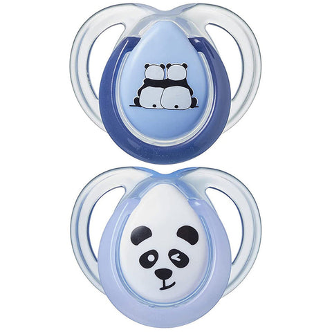 Tommee Tippee Anytime Soother 0-6M (Pack Of 2) - Blue