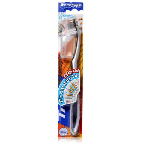 Buy Trisa Freestyle Medium Toothbrush 1 PC Online - Kulud Pharmacy