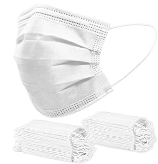 Muxiang 3Ply White Face Mask 50 PC