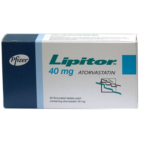 Buy Lipitor Tablet 40Mg 30 PC Online - Kulud Pharmacy