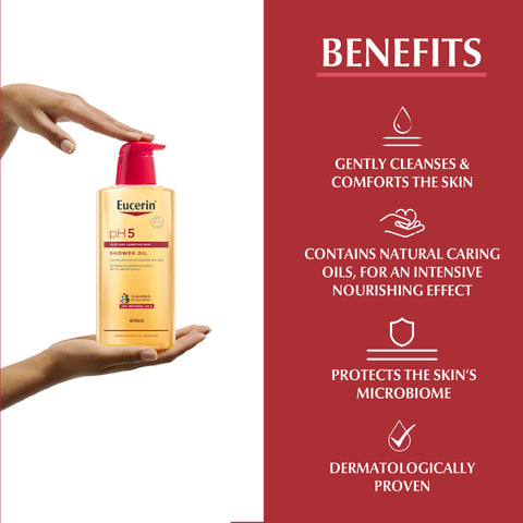 Eucerin Ph5 Shower Oil 400 ML