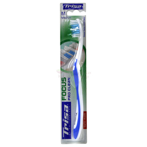 Buy Trisa Focus Medium Toothbrush 1 PC Online - Kulud Pharmacy