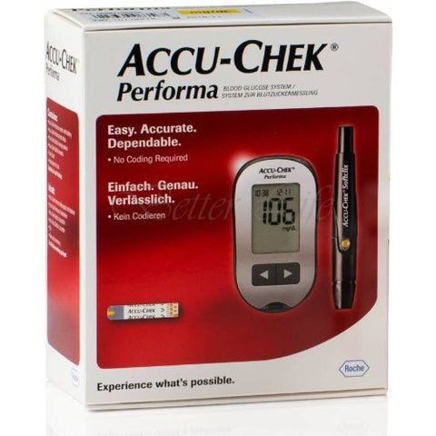 Buy Accu Chek Performa Sugar Test Kit 1 KT Online - Kulud Pharmacy