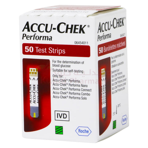 Accu Check Performa Sugar Test Kit 50 PC