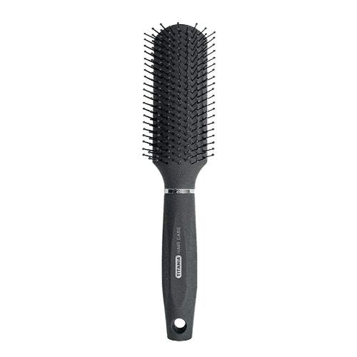 Titania Styling Black And Silver Hair Brush 1 PC | Hair Combs Titania Styling Black And Silver Hair Brush 1 PC | Hair Combs