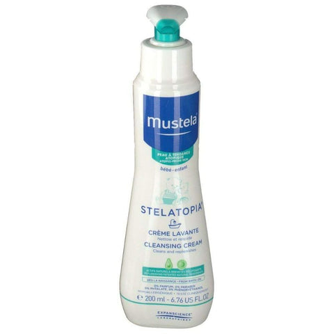 Buy Mustela Stelatopia Cleansing Cream 200 ML Online - Kulud Pharmacy