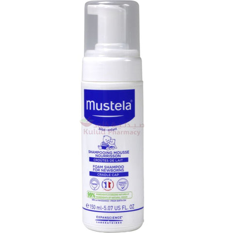 Mustela Foam For Newborns. Shampoo 150 ML