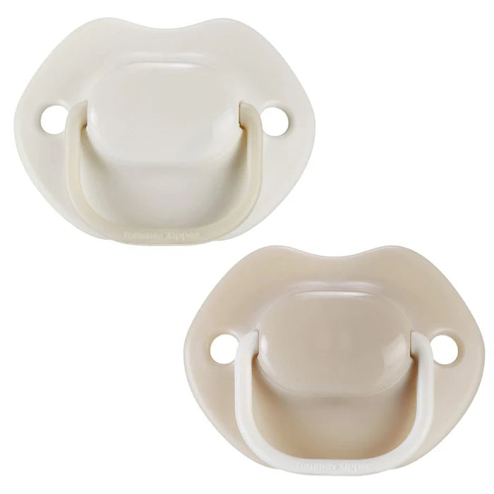 Tommee Tippee Moda Soother Pack Of 2 (0-6m) - Off White | Pacifiers Tommee Tippee Moda Soother Pack Of 2 (0-6m) - Off White | Pacifiers
