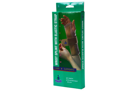 Buy Oppo Wrist Splint With Elastic Strap Support 1 PC Online - Kulud Pharmacy