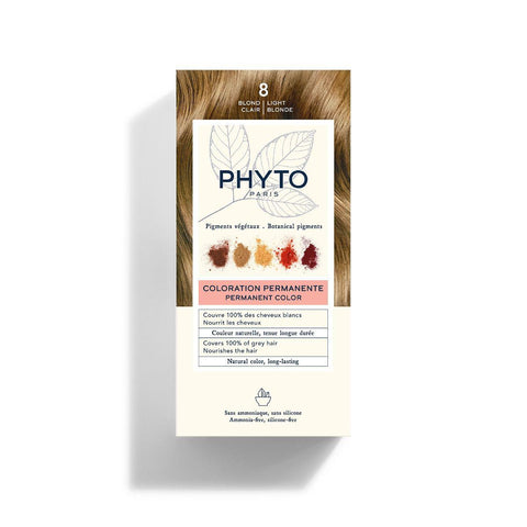 Phytocolor – 8 Light Blonde – Permanent Hair Color