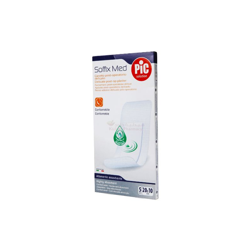 Pic Soffix Med 20 X 10 Cm Sterile Plaster 5 PC | Plasters Pic Soffix Med 20 X 10 Cm Sterile Plaster 5 PC | Plasters
