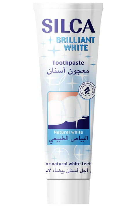 Buy Titania Silca Brilliant White Toothpaste 100 ML Online - Kulud Pharmacy