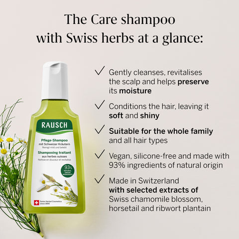 Rausch Care Shampoo With Swiss Herbs 200 Ml