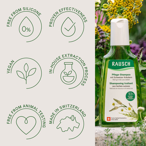 Rausch Care Shampoo With Swiss Herbs 200 Ml