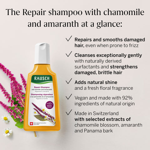 Rausch Chamomile - Amaranth Repair Shampoo 200Ml