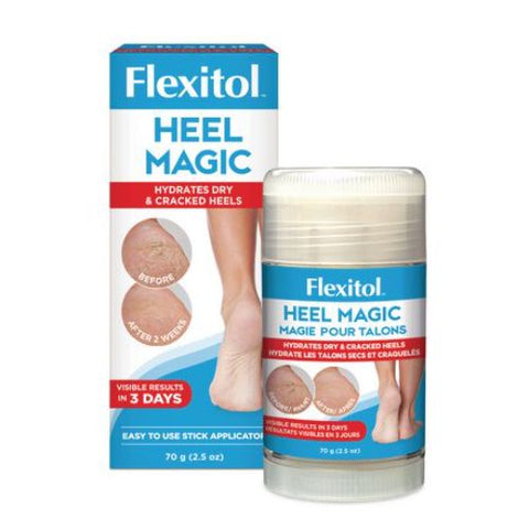 Flexitol Heel Magic For Cracked Heel Foot Cream 70 GM