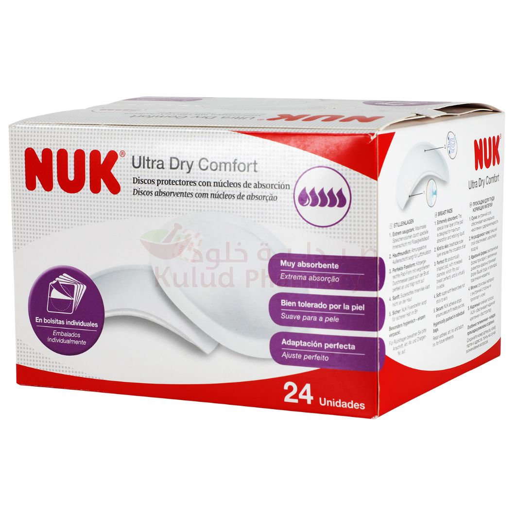 Nuk Breast Ultra Dry Comfort Pad 24 PC | Breastfeeding Essentials Nuk Breast Ultra Dry Comfort Pad 24 PC | Breastfeeding Essentials