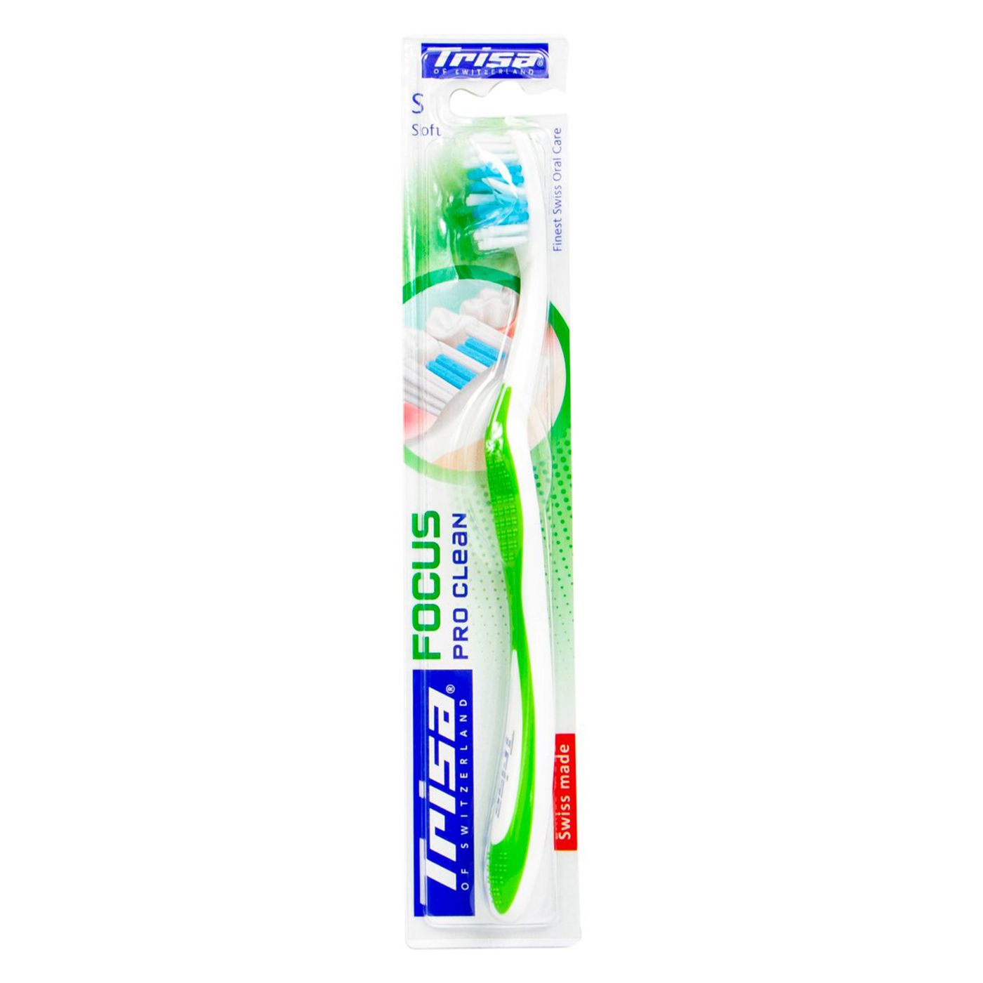 Trisa Focus Medium Toothbrush 4 PC | Toothbrushes Trisa Focus Medium Toothbrush 4 PC | Toothbrushes