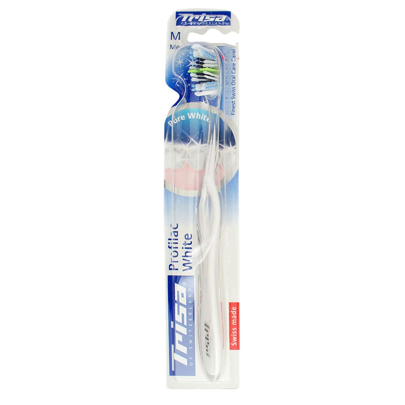 Trisa Profilac Complete Medium Toothbrush 1 PC | Toothbrushes Trisa Profilac Complete Medium Toothbrush 1 PC | Toothbrushes