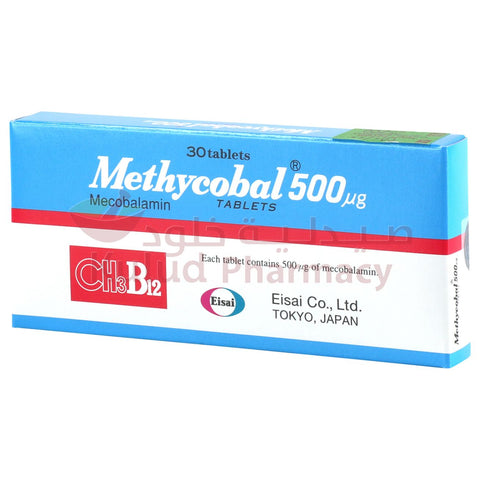 Buy Methycobal Tablet 500Mcg 30 PC Online - Kulud Pharmacy