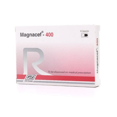 Buy Magnacef 400Mg Cap 6'S 6CAP Online - Kulud Pharmacy