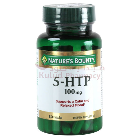 Buy Natures Bounty 5-Htp Capsule 60 CAP Online - Kulud Pharmacy