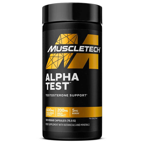 Muscletech Alpha Test 120 Capsules