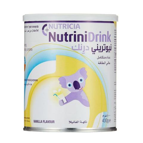 Buy Nutridrink Vanilla Milk Formula 400 GM Online - Kulud Pharmacy