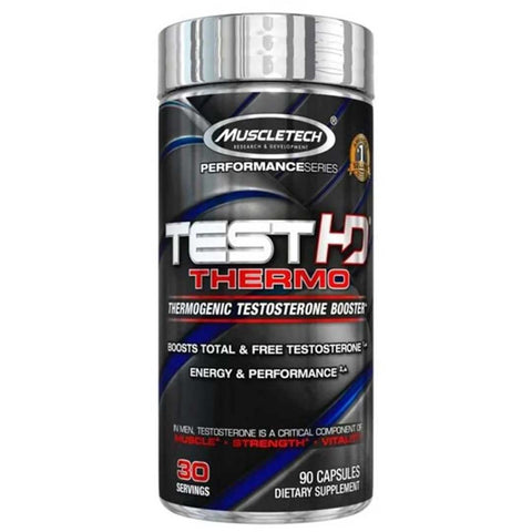 Muscletech Test Hd Thermo Thermogenic Testosterone Booster 90 Capsules