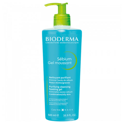 Bioderma Sebium Gel Moussant Foam 500 ML