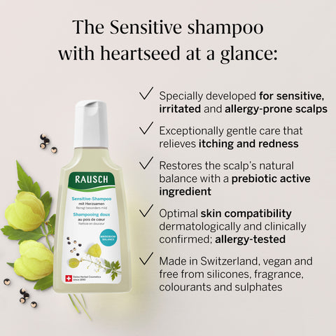 Rausch Heart Seed Sensitive Shampoo 200Ml