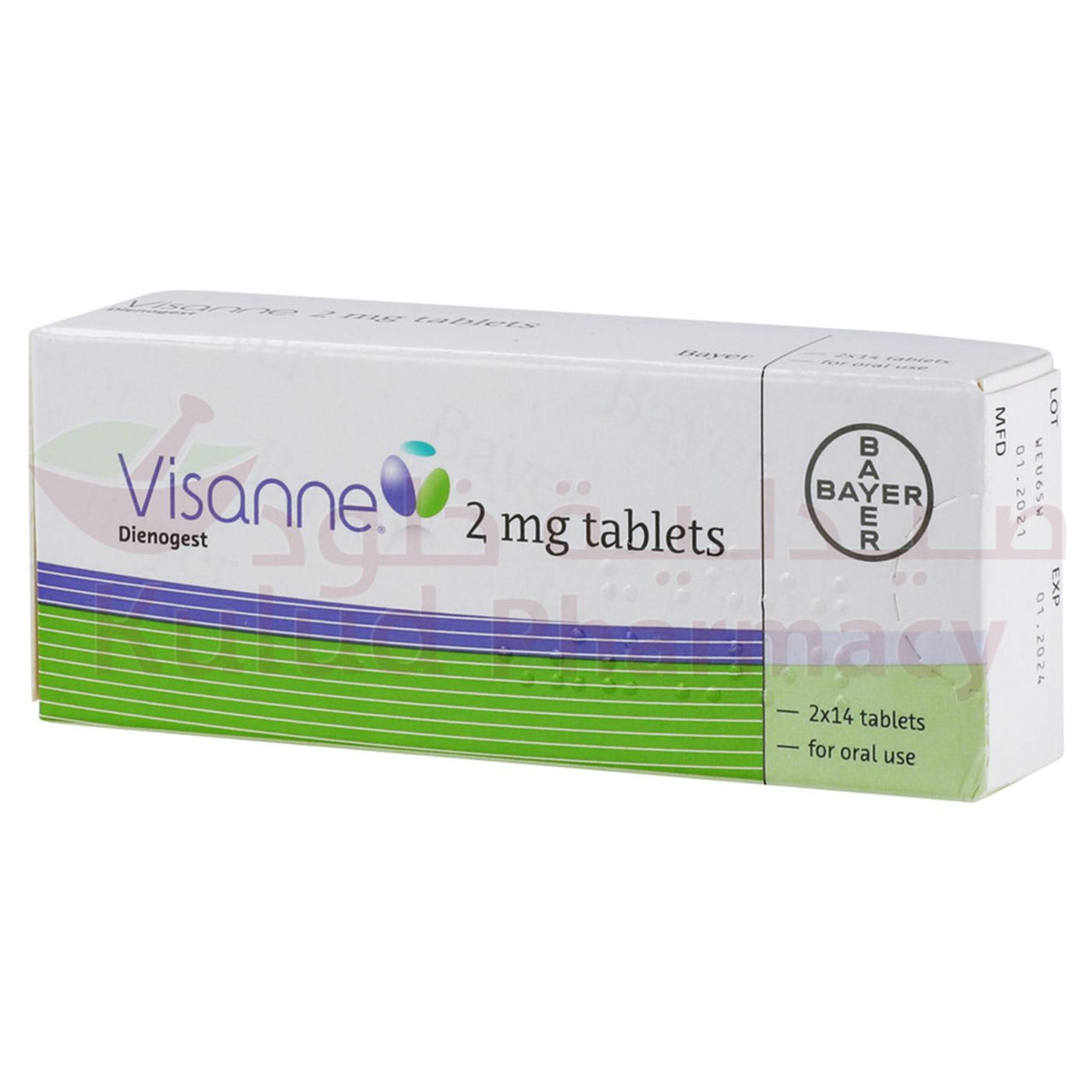 Visanne Tablet 2 Mg 28 Pc Kulud Pharmacy