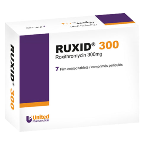 Buy Ruxid Tablet 300 Mg 7 PC Online - Kulud Pharmacy