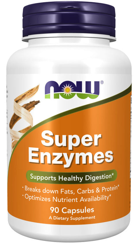 Now Super Enzymes 90 Capsules