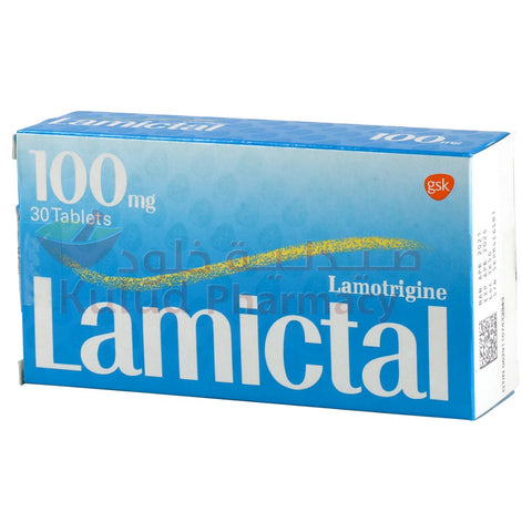 Buy Lamictal Tablet 100 Mg 30 PC Online - Kulud Pharmacy