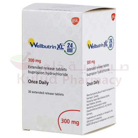 Buy Wellbutrin Xl Tablet 300 Mg 30 PC Online - Kulud Pharmacy