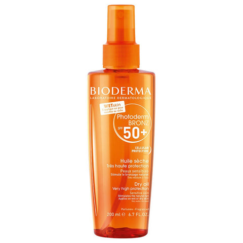 Buy Bioderma Photoderm Bronz Spf50+ Oil 200 ML Online - Kulud Pharmacy