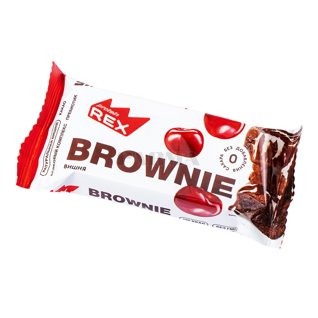 Rex Protein Cake Cherry Brownie, 50 G | Protein Snacks Rex Protein Cake Cherry Brownie, 50 G | Protein Snacks