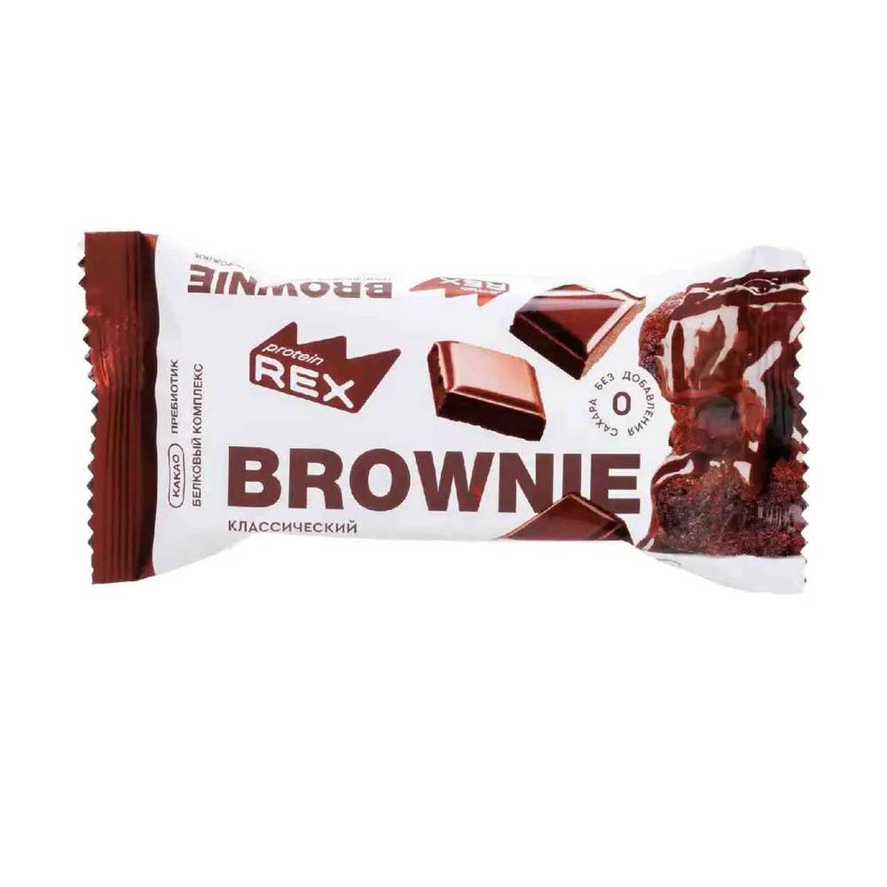 Rex Protein Cake Brownie Classic, 50 G | Protein Snacks Rex Protein Cake Brownie Classic, 50 G | Protein Snacks