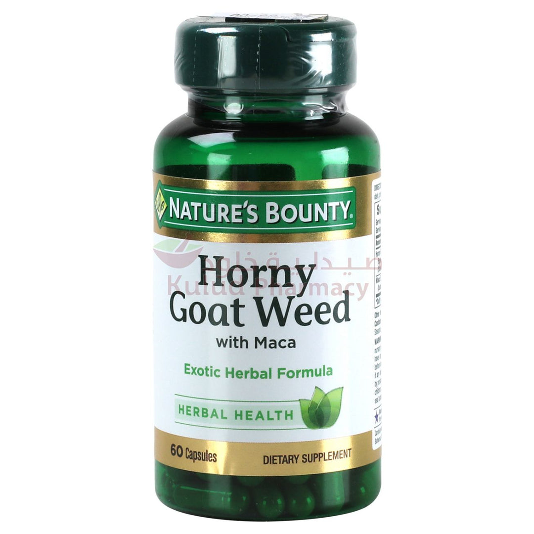 Natures Bounty Horny Goat Weed Capsule 60 CAP Kulud Pharmacy