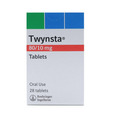 Buy Twynsta Tablet 80/10 Mg 28 PC Online - Kulud Pharmacy