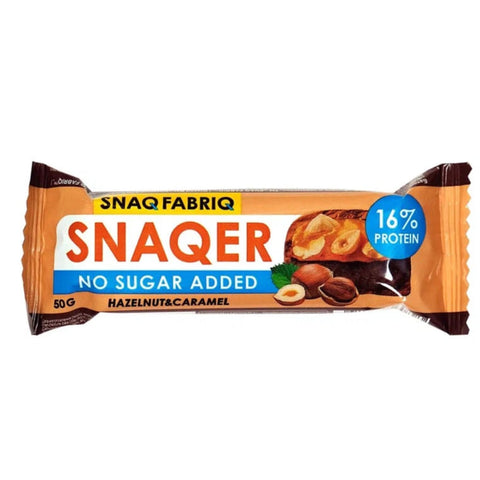 Snaqer Hazelnut And Caramel 50 G