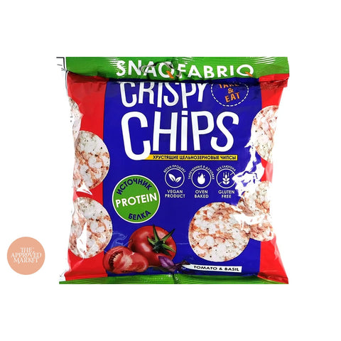 Snaq Fabriq Chips Low Calorie Tomato And Basil 50g