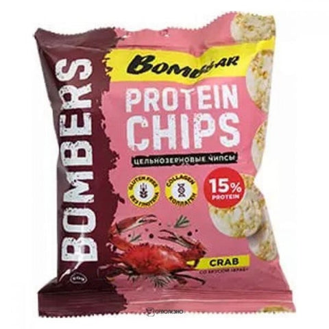 Bombbar Whole Grain protein Chips Crab 50G