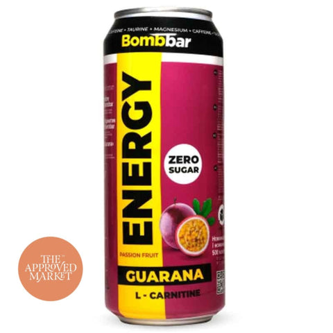 Bombbar Energy Passion Fruit 500ml