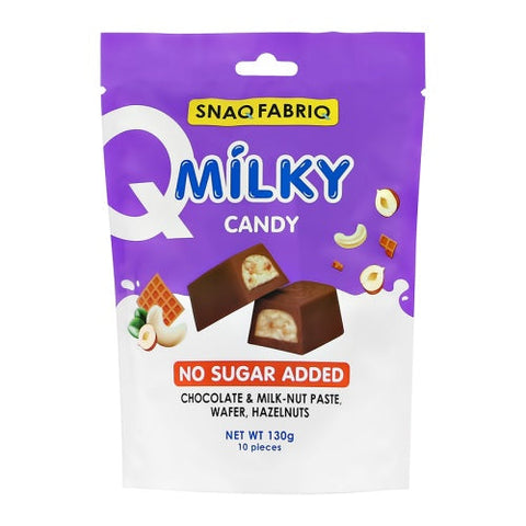 Snaq Fabriq Chocolate & Milk Nut Paste,Wafer,Hazelnuts 130G