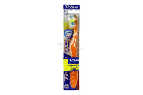 Buy Trisa Matrix Medium Toothbrush 1 PC Online - Kulud Pharmacy