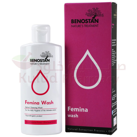 Buy Benostan Femina Femine Wash 200 ML Online - Kulud Pharmacy