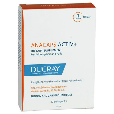 Buy Ducray Anacaps Concentre Soft Gelattin Capsule 30 PC Online - Kulud Pharmacy