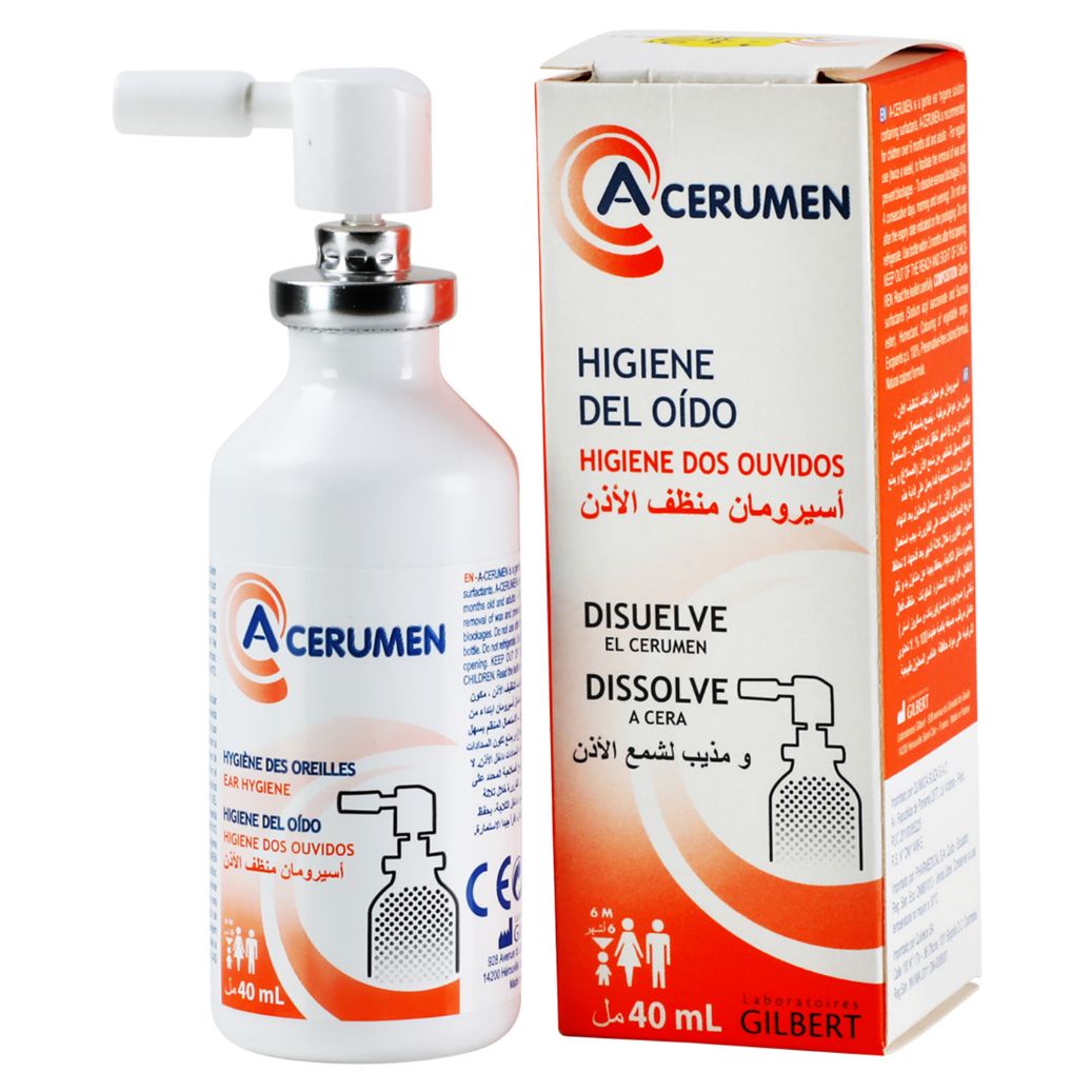 A Cerumen Wax Ear Spray 40 ML | Kulud Pharmacy